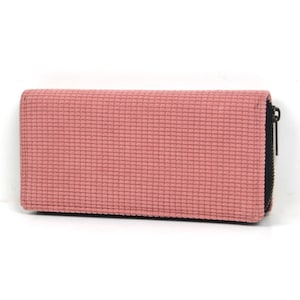 Cartera de pana, cartera antigua de pana rosa, cartera de mujer estilo boho, cartera vegana, cartera de mujer