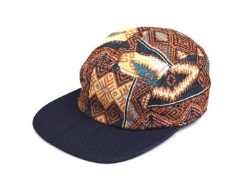 Boho 5 panel cap, Cap Ethno, Kopfbedeckung, Mütze, Kappe, five panel, Cappy, Schirmmütze Muster