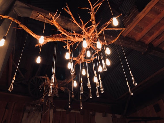 Luster Suspension Nature Tree Root Double Ignition System