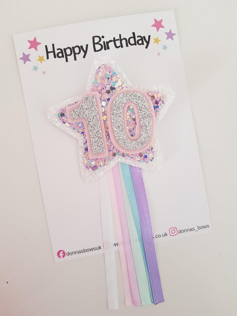 Sparkle birthday badge, girls birthday pin, girls star badge, colourful birthday badge, girls birthday rosette, rainbow birthday pin image 8