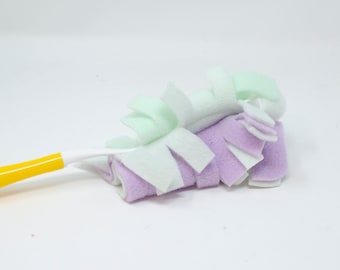 Reusable Fleece Duster Refill-Random color | Washable Double-sided Wand Duster Covers | Replacement Dusters | Cleaning Pad | Cleaning Duster