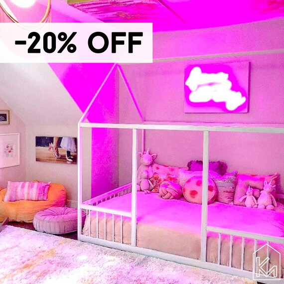 Us Queen Size House Bed With Rails Kids, What Size Is A Us Queen Bed