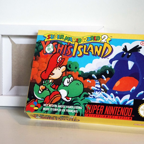 L'île de Yoshi [FAH] - Super Nintendo SNES - Boîte seule