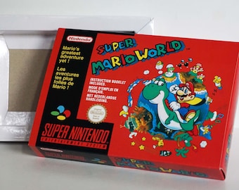 Super Mario World [FAH] - Super Nintendo SNES - Boîte seule