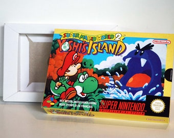 L'île de Yoshi [FAH] - Super Nintendo SNES - Boîte seule