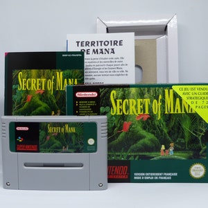 Secret of Mana  Super Nintendo SNES [SFRA] - Edition Belgique