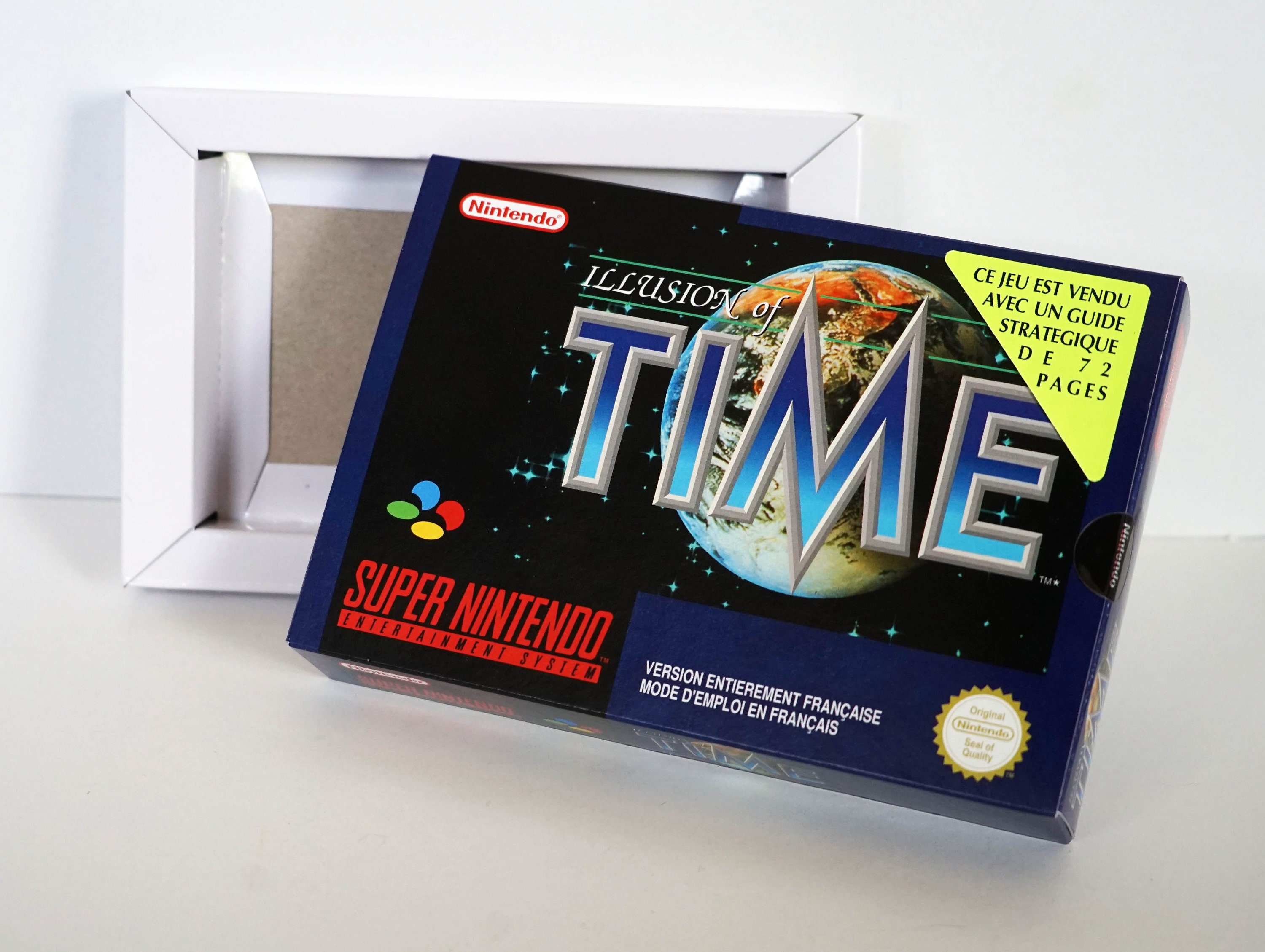 Illusion of Time [SFRA] - Super Nintendo SNES - Boîte seule