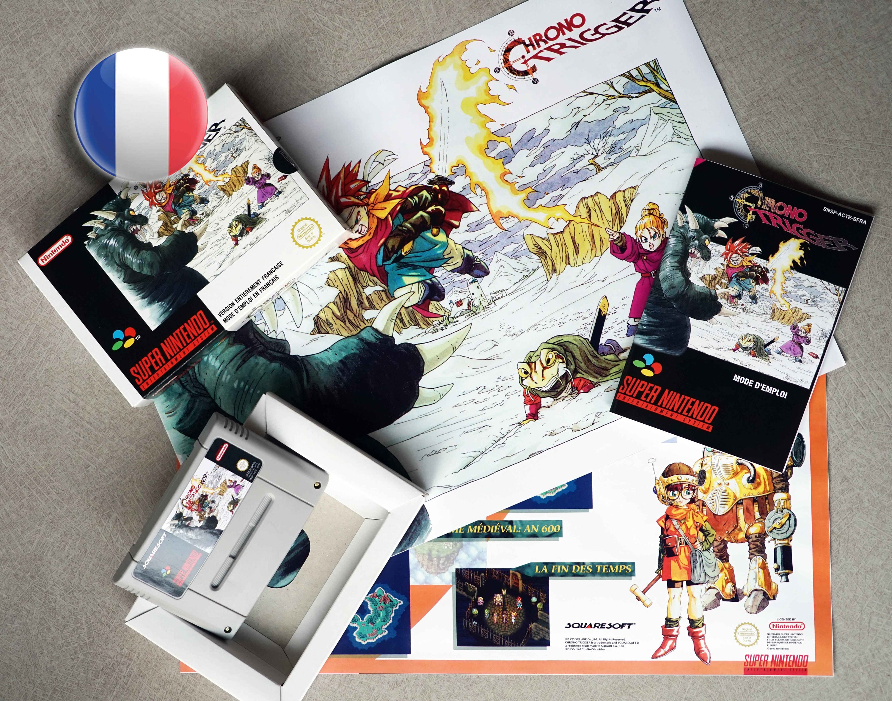 Chrono Trigger Super Nintendo SNES SFRA Complet Etsy