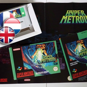 Hyper Metroïd FAH Super Nintendo SNES Français/Anglais image 1