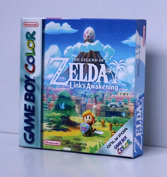 Nintendo Gameboy GB Legend of Zelda box Links Awakening From Japan