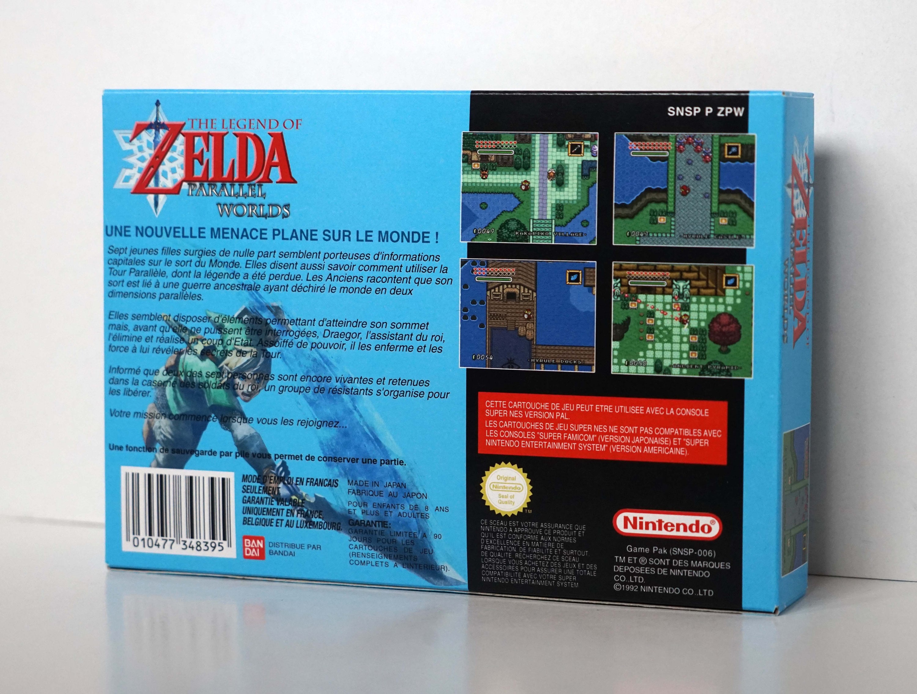 The Legend of Zelda Parallel Worlds Super Nintendo SNES Video -   Singapore