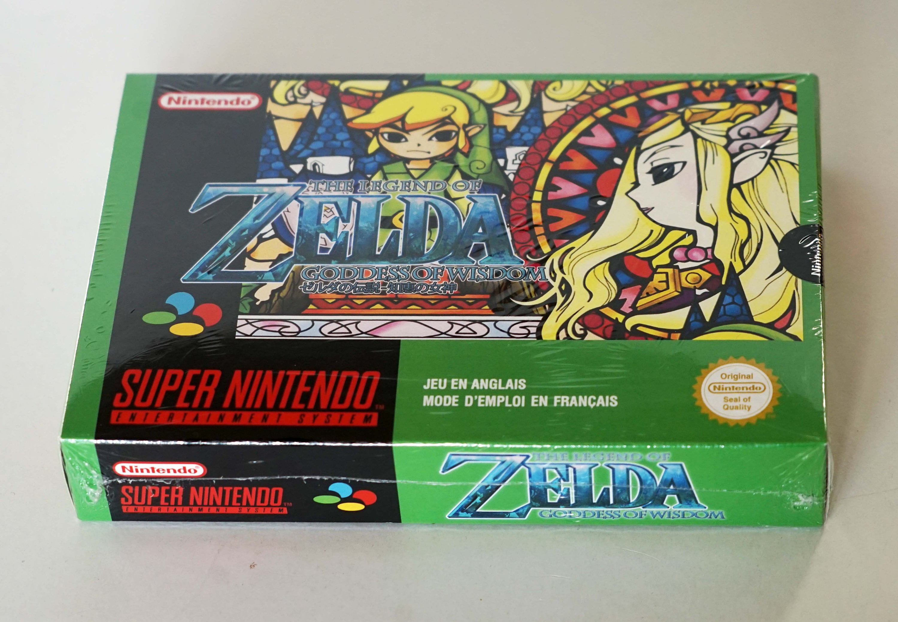 Zelda Goddess of Wisdom Super Nintendo SNES - SFRA - Complet
