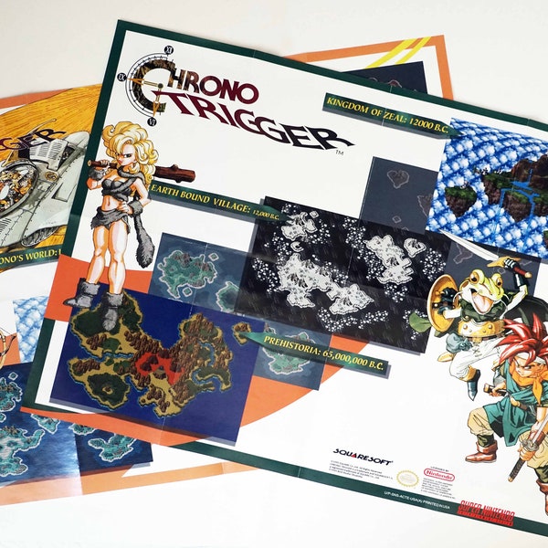 Chrono Trigger Posters [USA] - Super Nintendo SNES