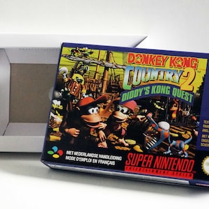 Donkey Kong Country 2 [FAH] - Super Nintendo SNES - Boîte seule