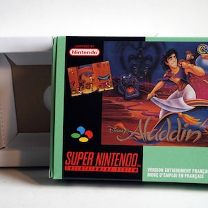 Aladdin [FAH] - Super Nintendo SNES - Boîte seule