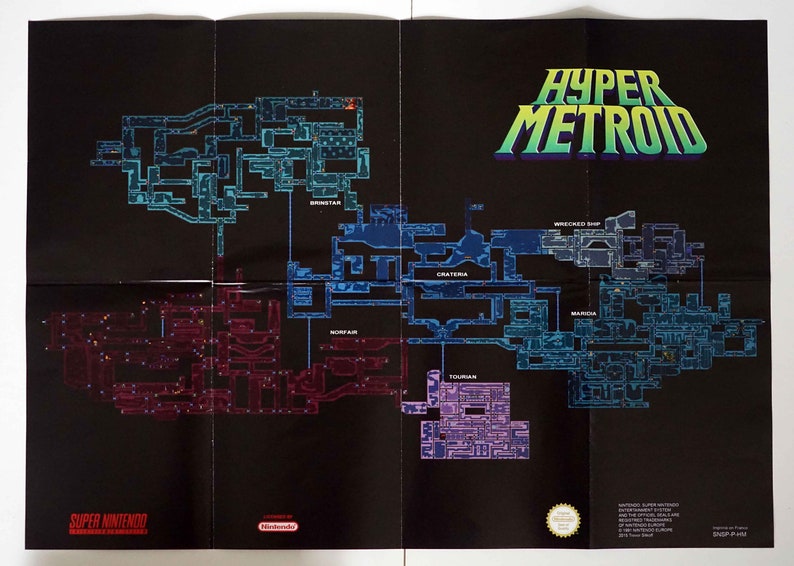 Hyper Metroïd FAH Super Nintendo SNES Français/Anglais image 9