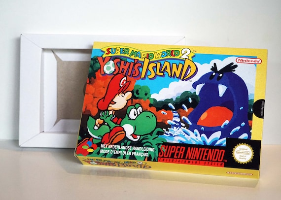 Yoshi's Island Super Nintendo SNES Box - Etsy España
