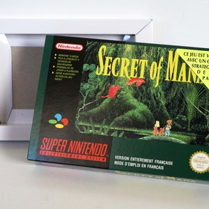 Secret of Mana [SFRA] - Super Nintendo SNES - Boîte seule