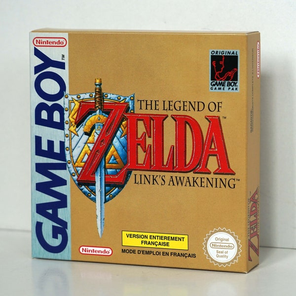 Zelda Link's Awakening [FAH] - Game Boy - Boîte seule