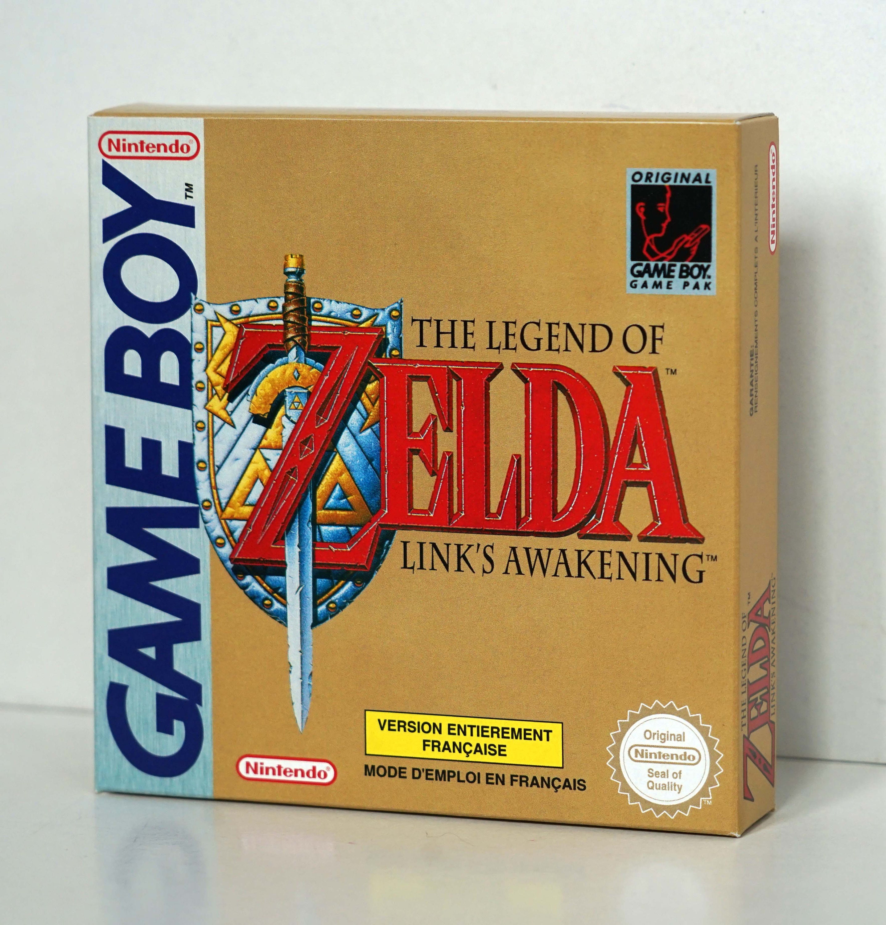 Zelda Link's Awakening custom FAH Game Boy 