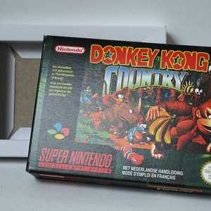Donkey Kong Country [FAH] - Super Nintendo SNES - Boîte seule