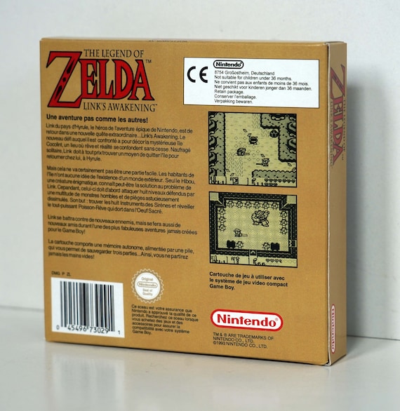 Zelda Link's Awakening custom FAH Game Boy 