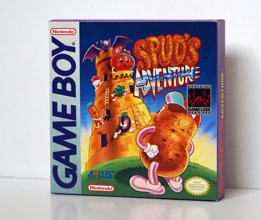 Spud's Adventure USA Game Boy Etsy