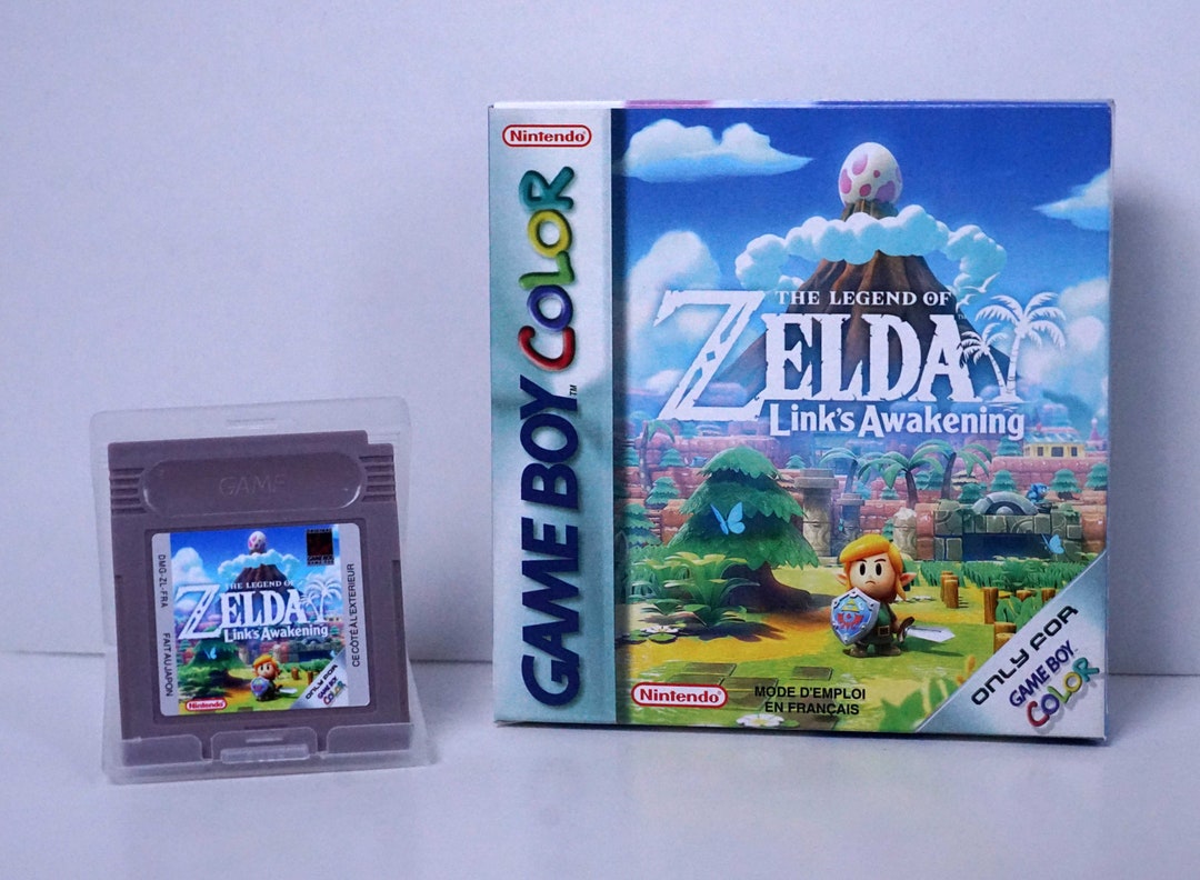 Zelda Link's Awakening custom FAH Game Boy 