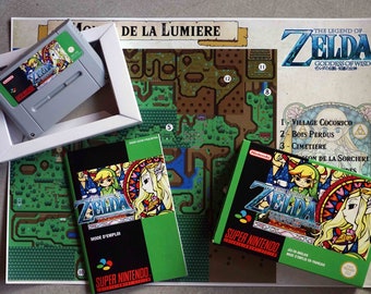 Zelda Goddess of Wisdom  Super Nintendo SNES - SFRA - Complet