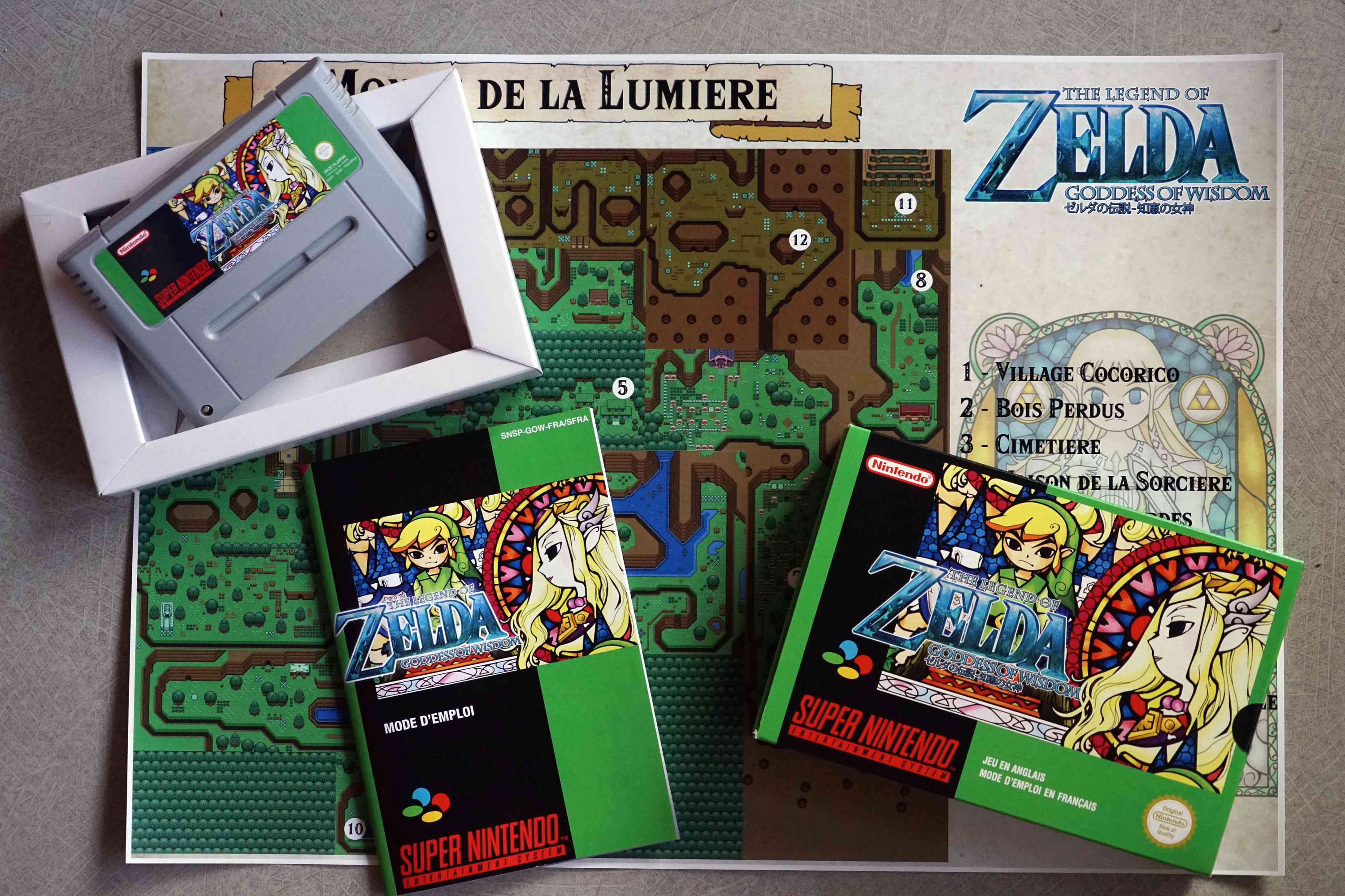 The Legend of Zelda: Goddess of Wisdom (A Link to the Past SNES ROM Hack)