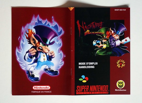 Nightmare Busters SNES ナイトメアバスターズ そし