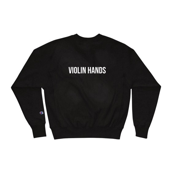 VIOLIN HANDS Champion Sweatshirt Etsy Australia