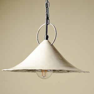 Rustic ceramic pendant lamp Gothic lighting Suspension shade Farmhouse white dining chandelier Kitchen island lights Boho light fixture