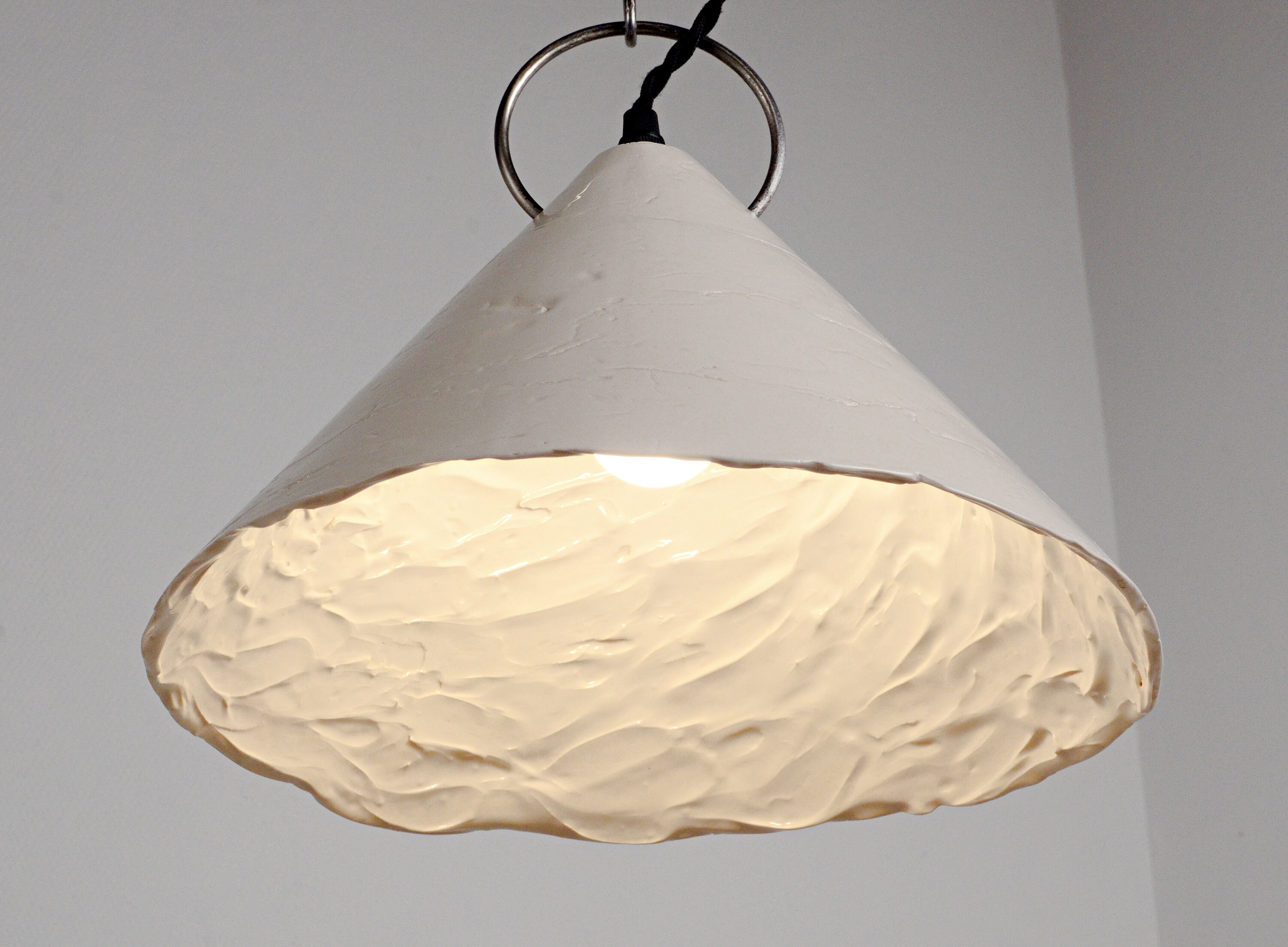 Ceramic Pendant Lamp for Dinner Table Chandelier Rustic Lighting