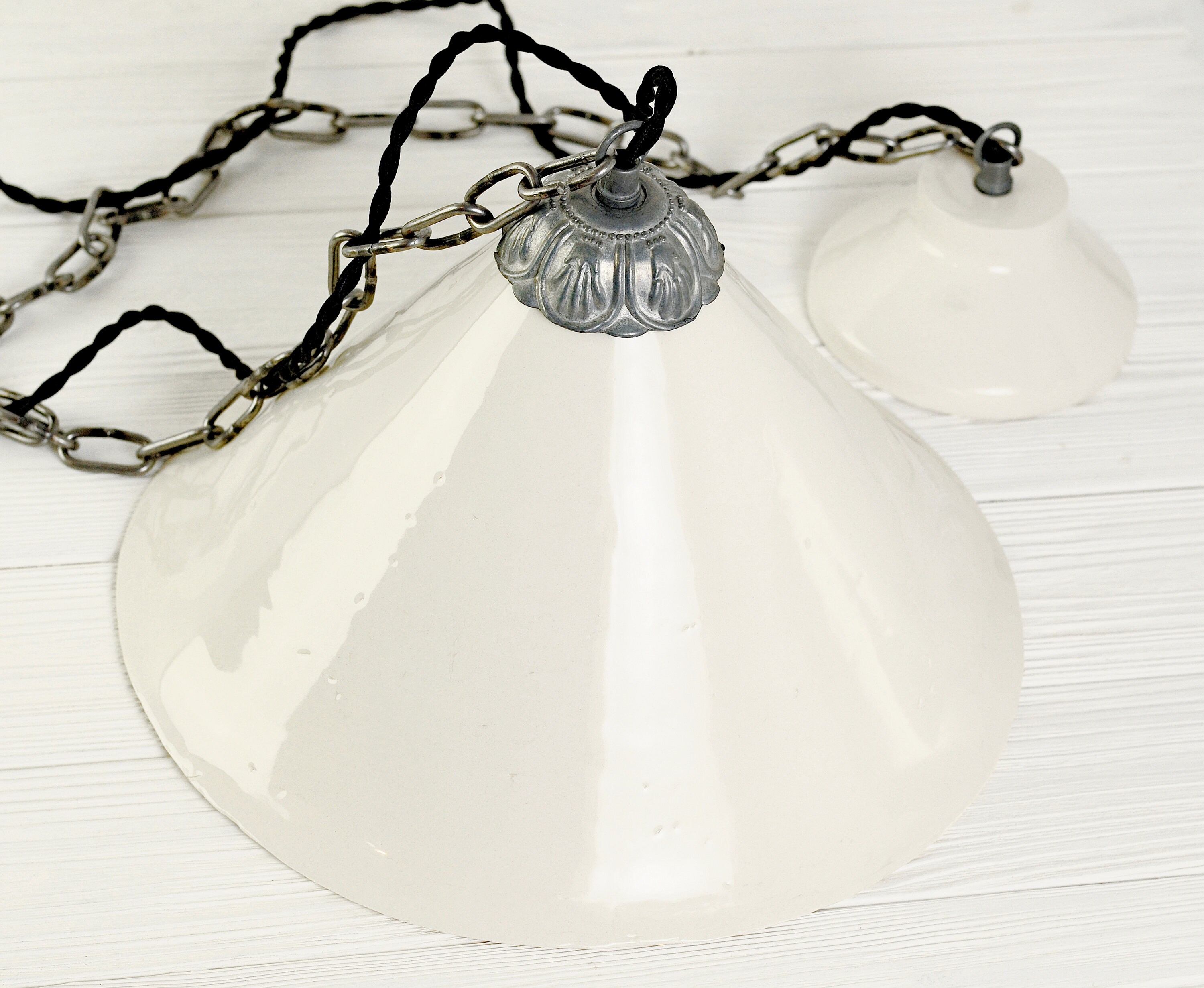 Lámpara de cerámica hecha a mano sombra Isla de cocina moderna | Etsy