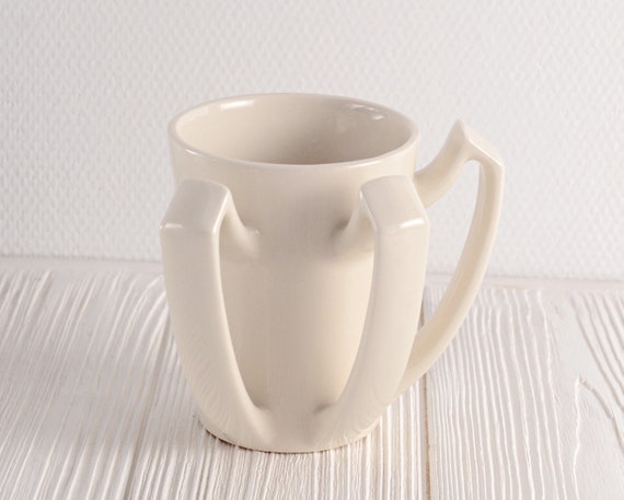 2 Ceramic 10 OZ Mugs Set, Colorful Latte Mugs, TWO Pottery Tea Mugs, Coffee  Mugs With Handle, Bohemian Modern Handmade Coffee Cups 