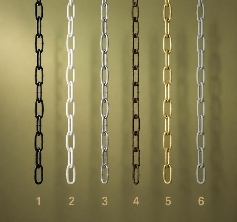 Witte keramische hanglamp, keukenlamp met ketting, handgemaakte rustieke gotische kroonluchter in boerderijstijl afbeelding 11
