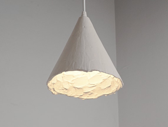 Small Handmade Ceramic Pendant Lamp Kitchen Island Lighting Modern Rustic Ceiling Light Fixture