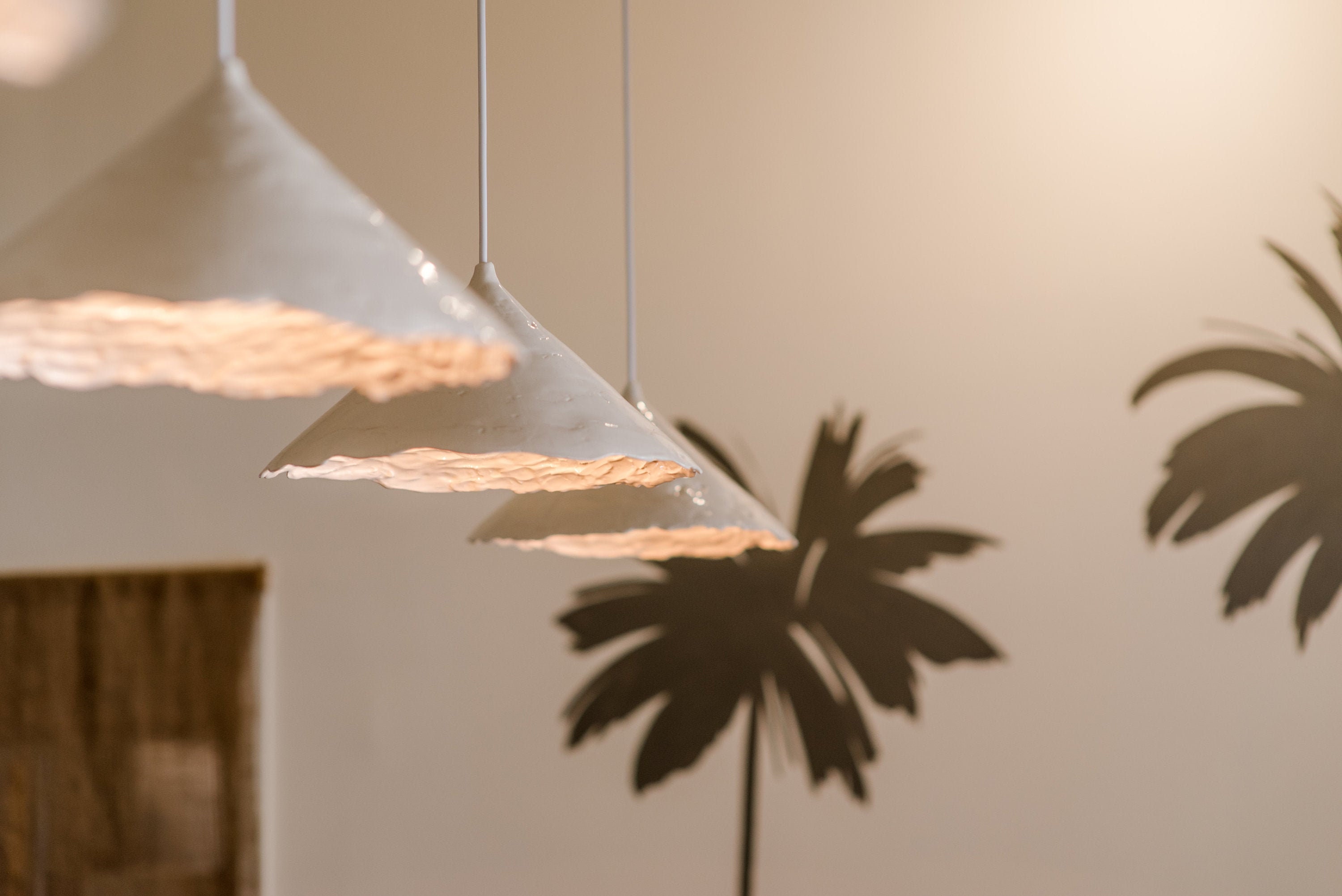 Lampade a sospensione rustiche in ceramica, piccole e grandi, per isola cucina, tavolo da pranzo, lavello, paralume moderno, apparecchi di illuminazione da fattoria