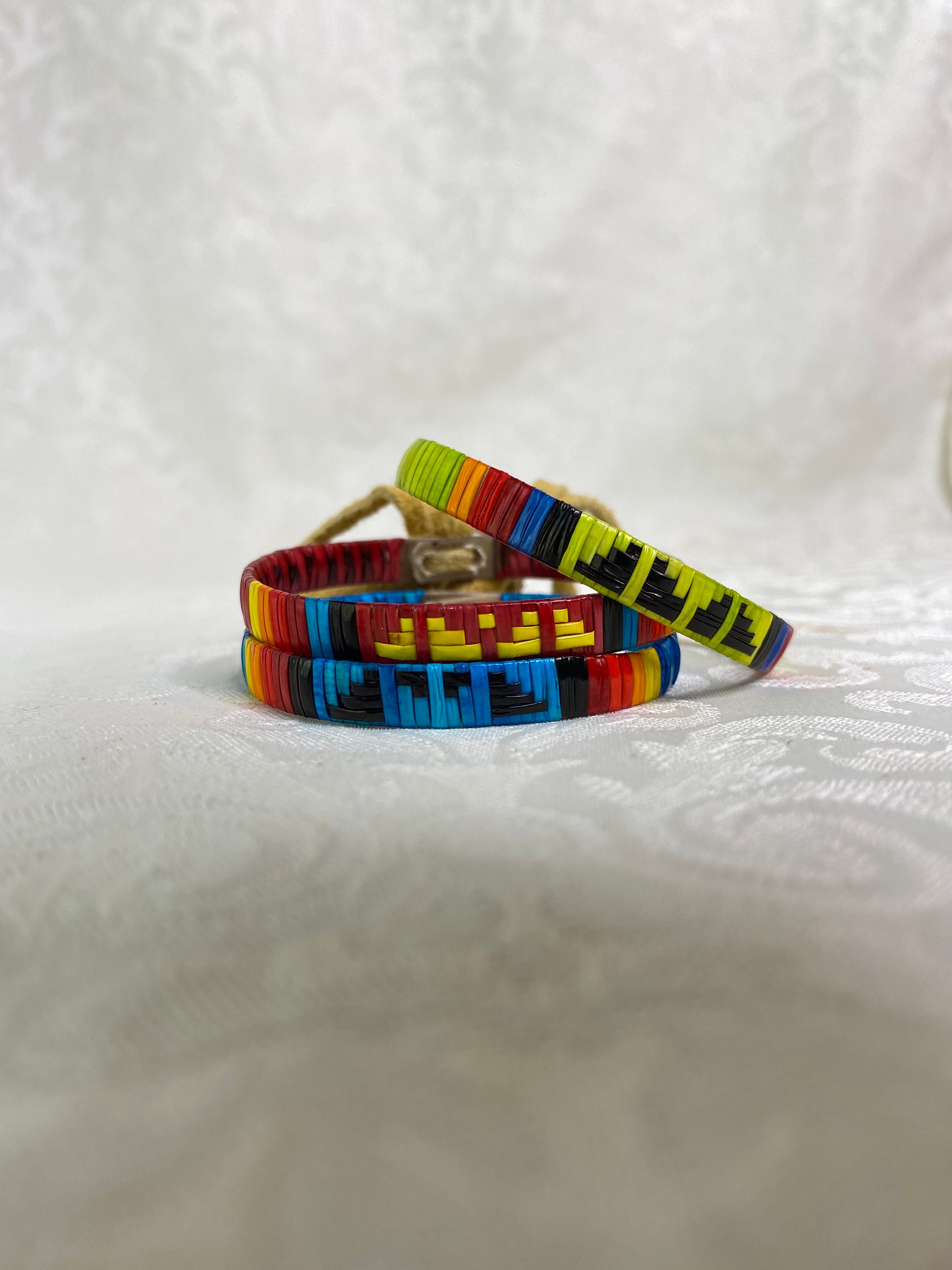 Porcupine Quilled Bracelet Handmade Native American Jewelry Etsy Australia