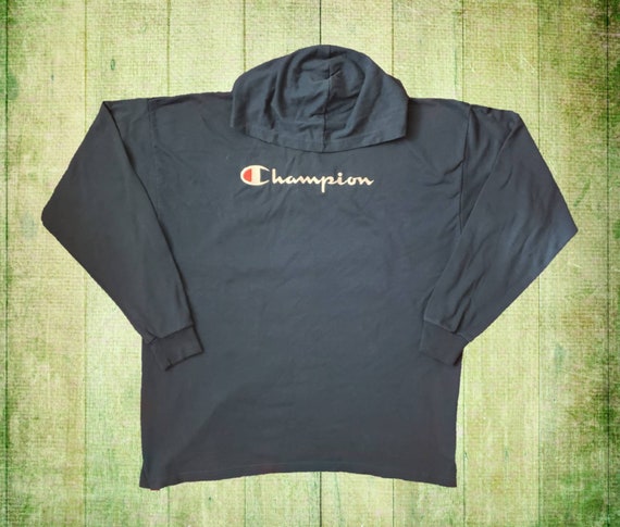 slate blue champion hoodie