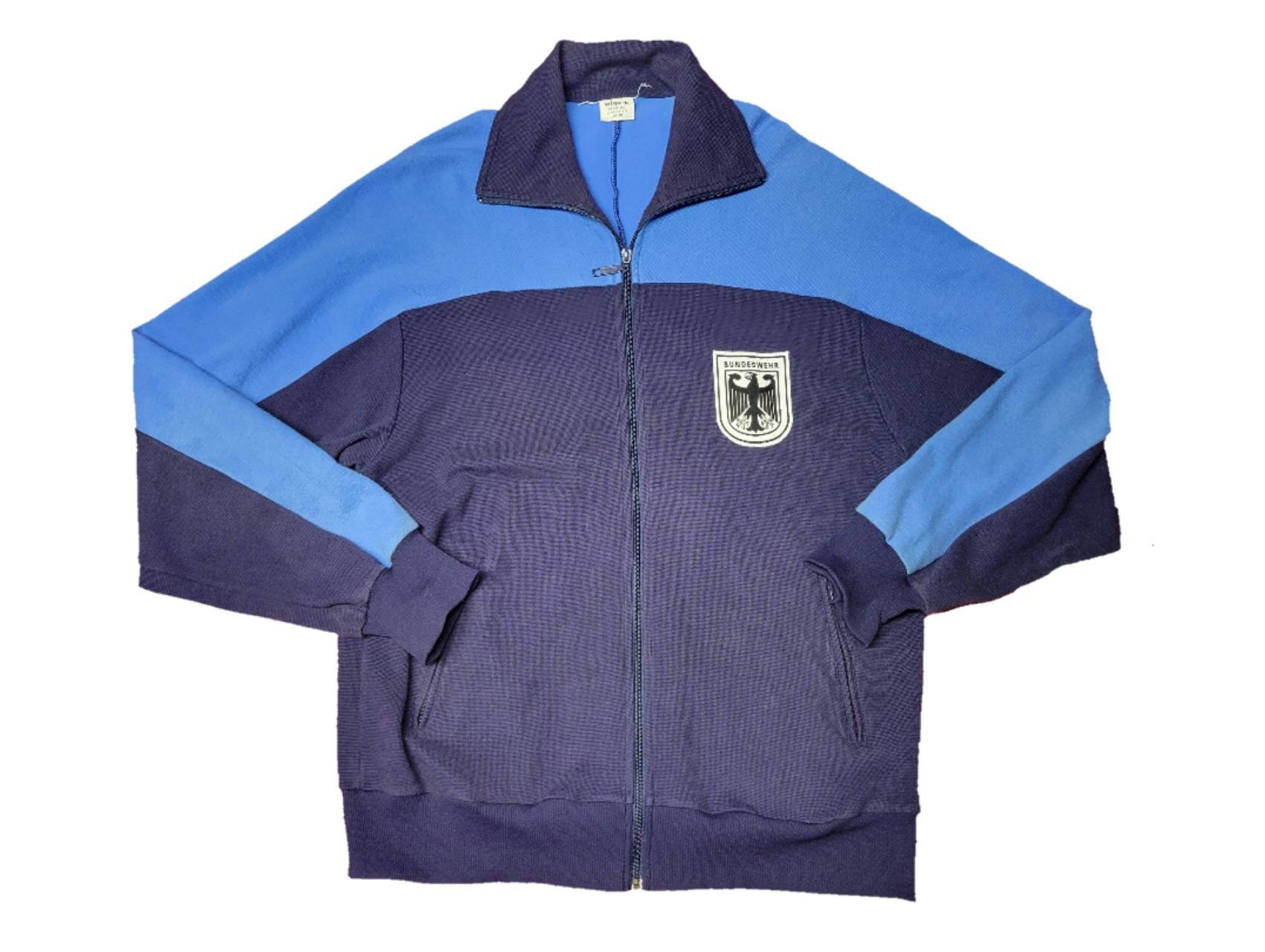 Vintage Bundeswehr German Army Track Jacket 48/42 Warm Up
