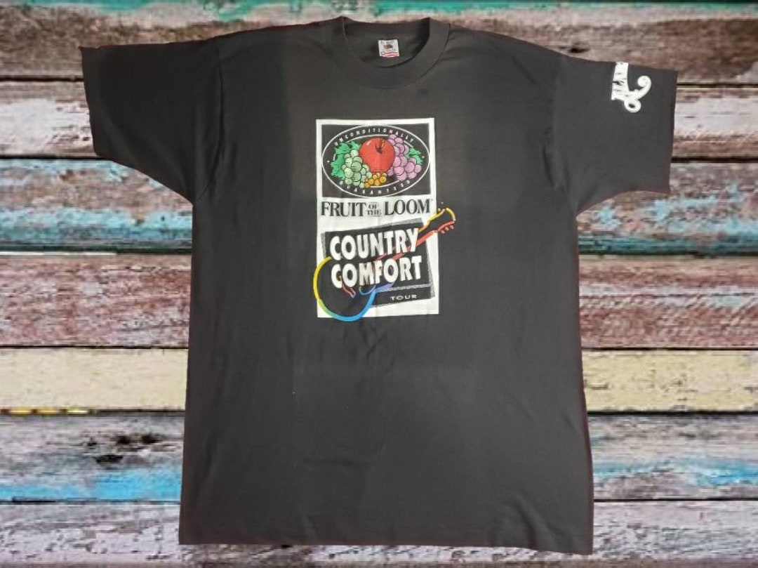 Vintage 1990s Fruit of the Loom Alabama Tshirt Country Comfort - Etsy