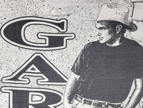Vintage 1990s Anvil Garth Brooks Tshirt Single St… - image 2