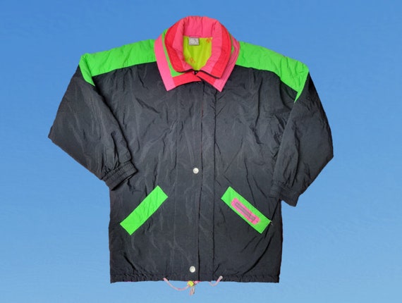 Vintage 1990s Ocean Pacific Jacket Full Zip Snap … - image 2