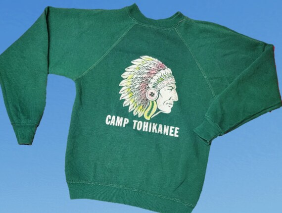 American vintage online camp sweatshirt