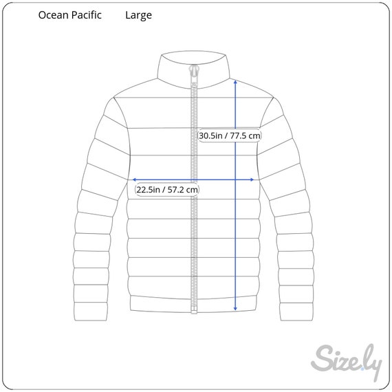 Vintage 1990s Ocean Pacific Jacket Full Zip Snap … - image 8