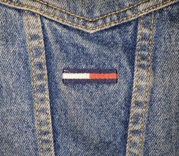 Vintage 1990s Tommy Hilfiger Jeans Denim Jacket F… - image 3