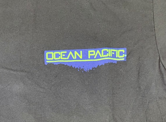 Vintage 1990s Ocean Pacific Tshirt Layered Collar… - image 6