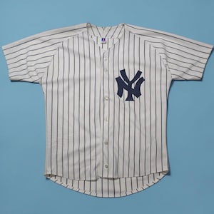 Vintage Yankees Jersey Russell - Etsy